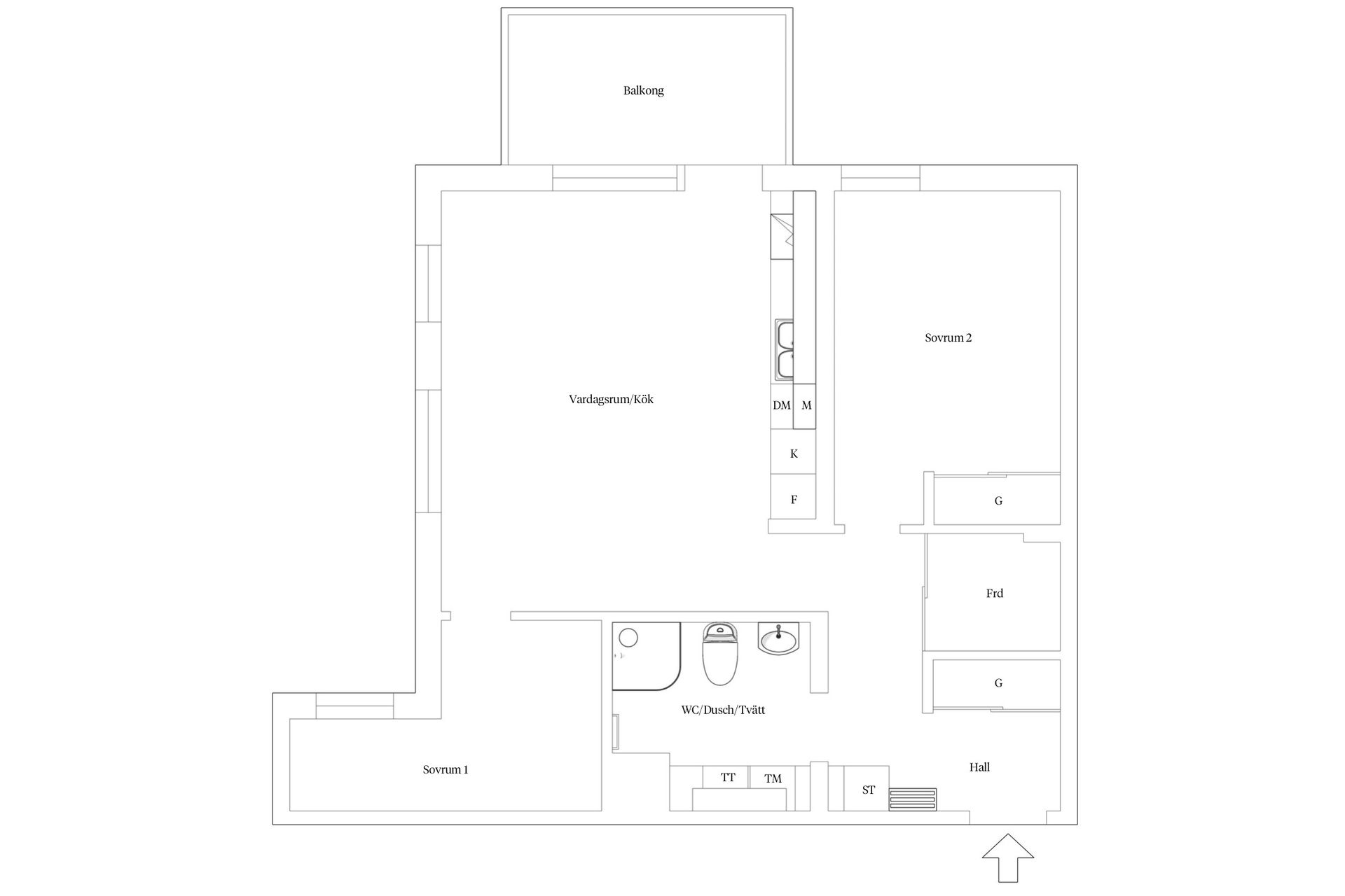 Bostadsrätt, Östergatan 47, Landskrona - Centrum, Landskrona