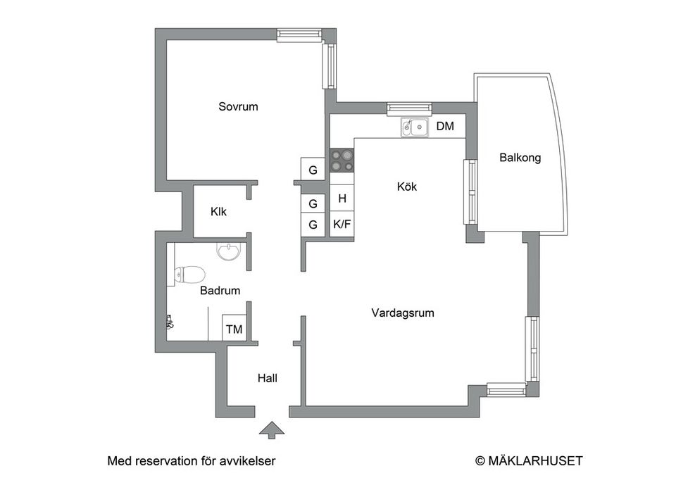 Bostadsrätt, Segelbåtsvägen 12, Stockholm