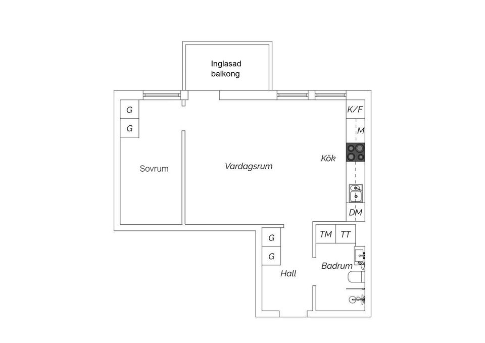 Bostadsrätt, Sjödalsvägen 17, Centrala Huddinge, Huddinge