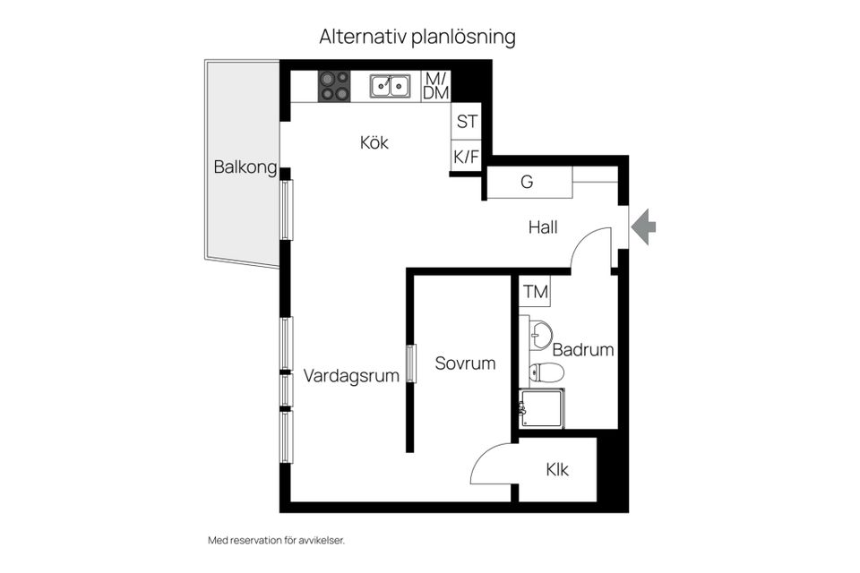 Bostadsrätt, Aktergatan 5, Hammarby sjöstad, Stockholm