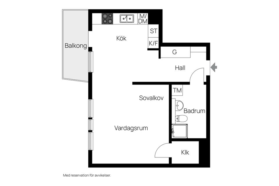 Bostadsrätt, Aktergatan 5, Hammarby sjöstad, Stockholm