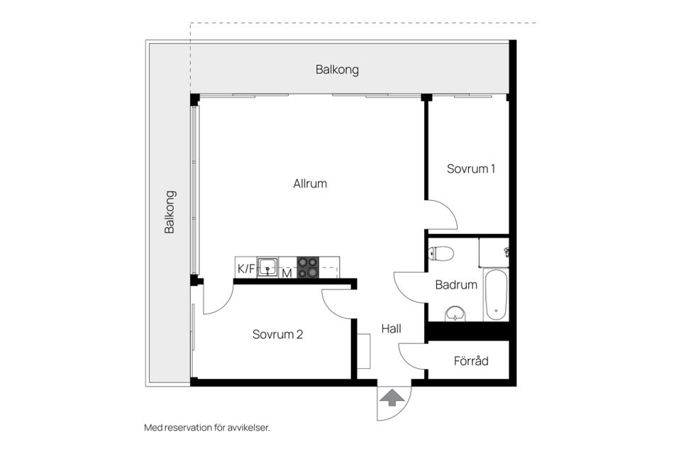 Bostadsrätt, S:t Göransgatan 31, Visby - Norderstrand, Gotland
