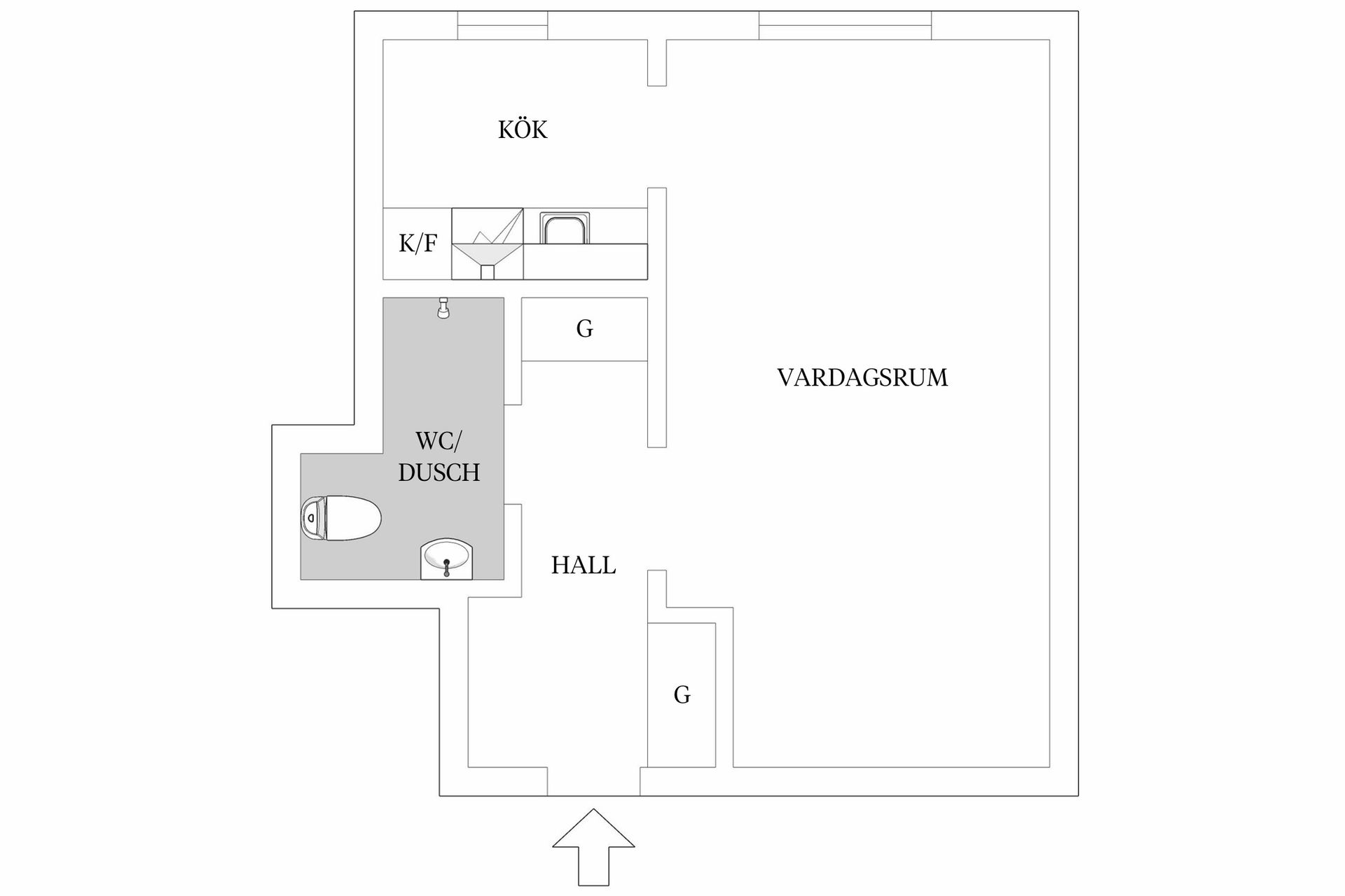 Bostadsrätt, Basungatan 40, Ruddalen, Göteborg