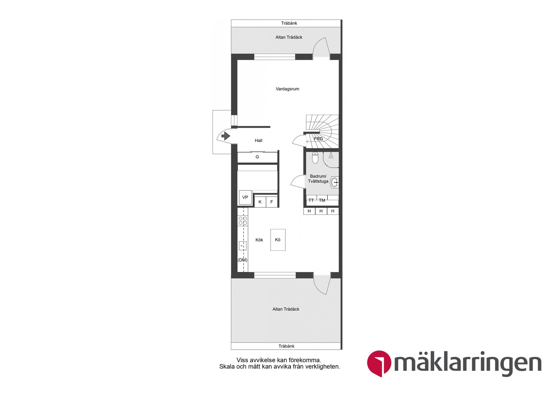 Bostadsrätt, Radhus, Vendelgränd 10, Skälby, Järfälla