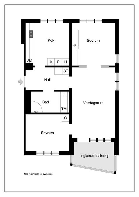 Bostadsrätt, Olof Palmes Gata 11, Dragonfältet, Umeå