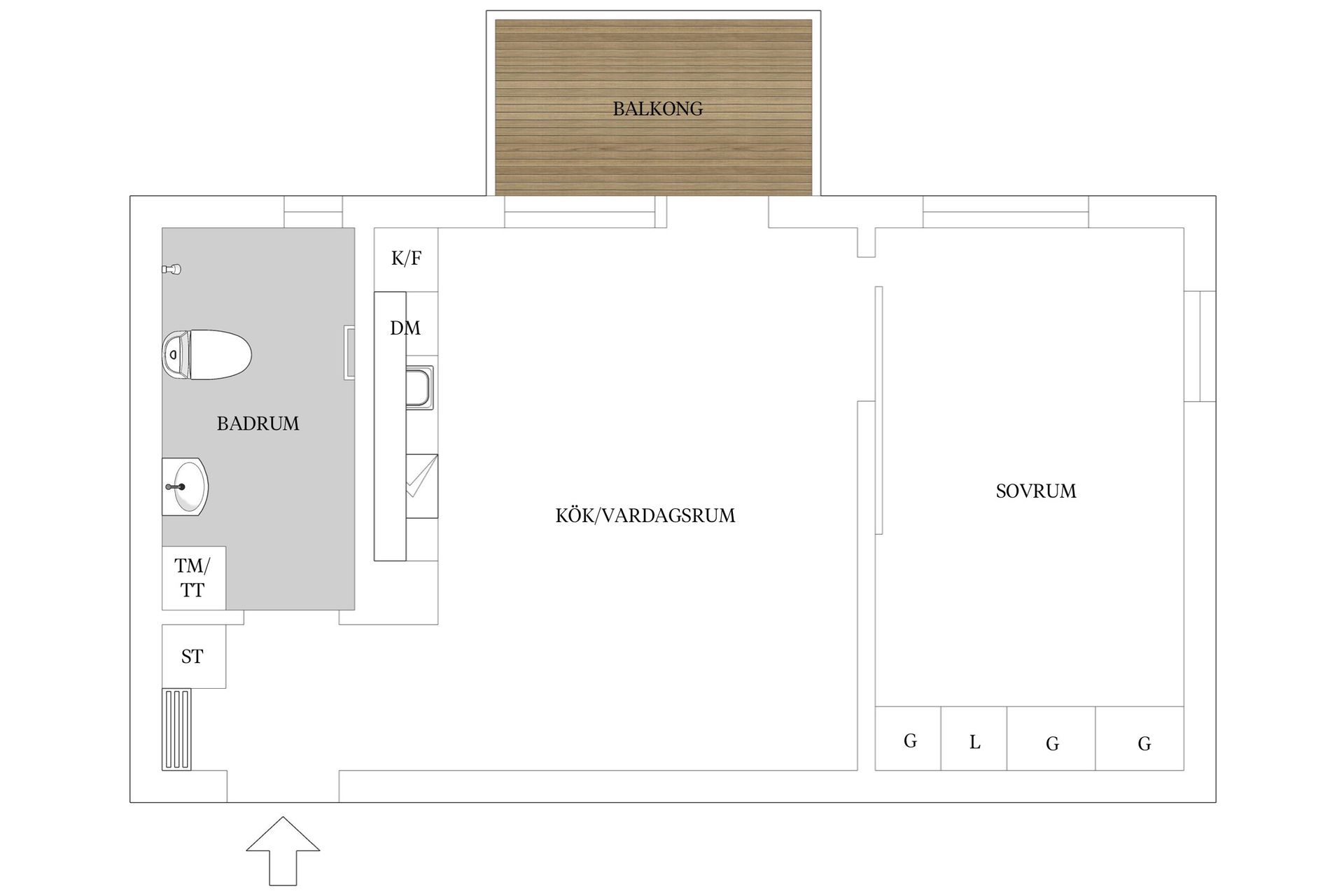 Bostadsrätt, Parternas gränd 5, Fredslyckan, Lund