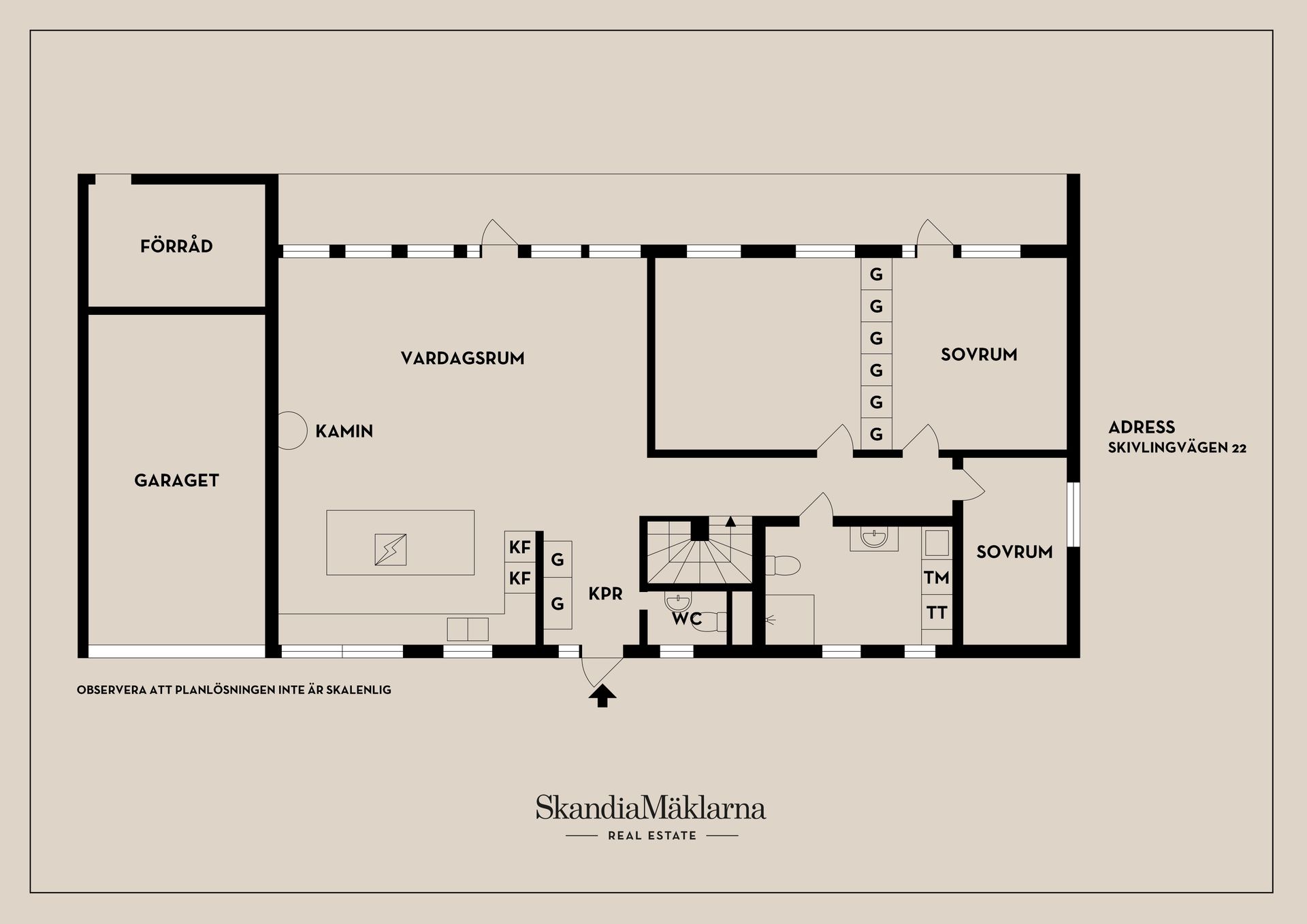 Villa, Skivlingvägen 22, Bryngelstorp, Nyköping