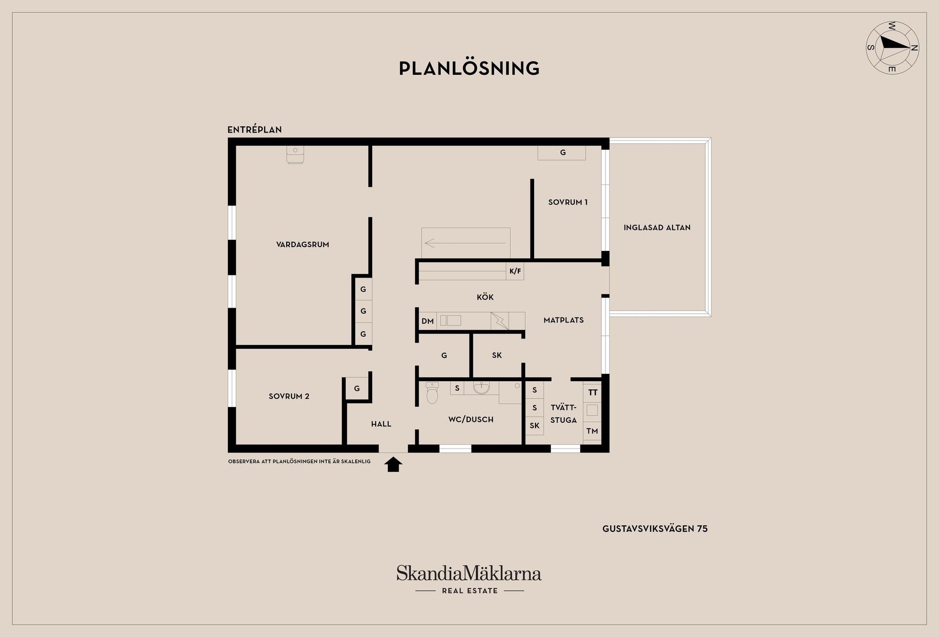 Villa, Gustavsviksvägen 75, Motala