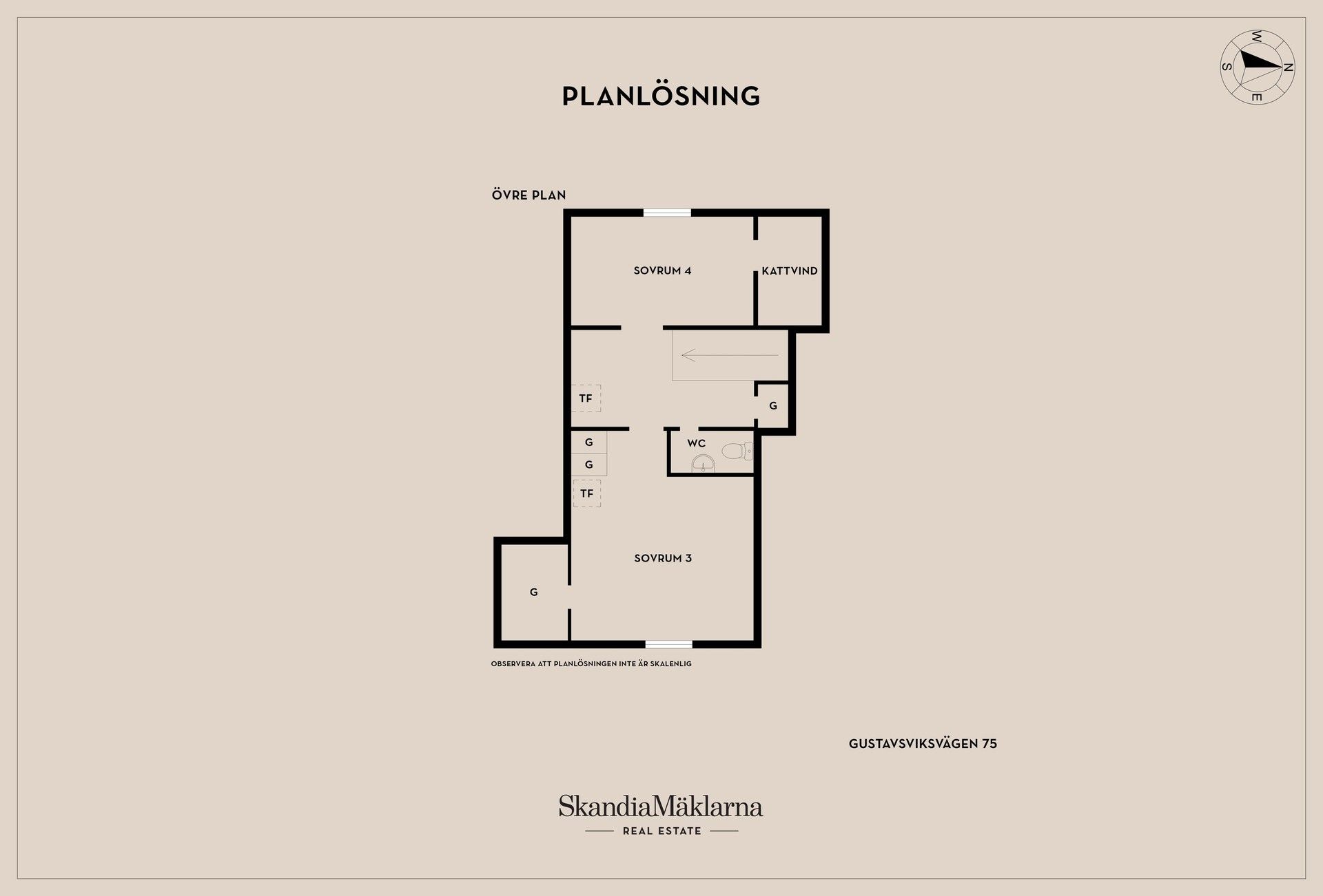 Villa, Gustavsviksvägen 75, Motala