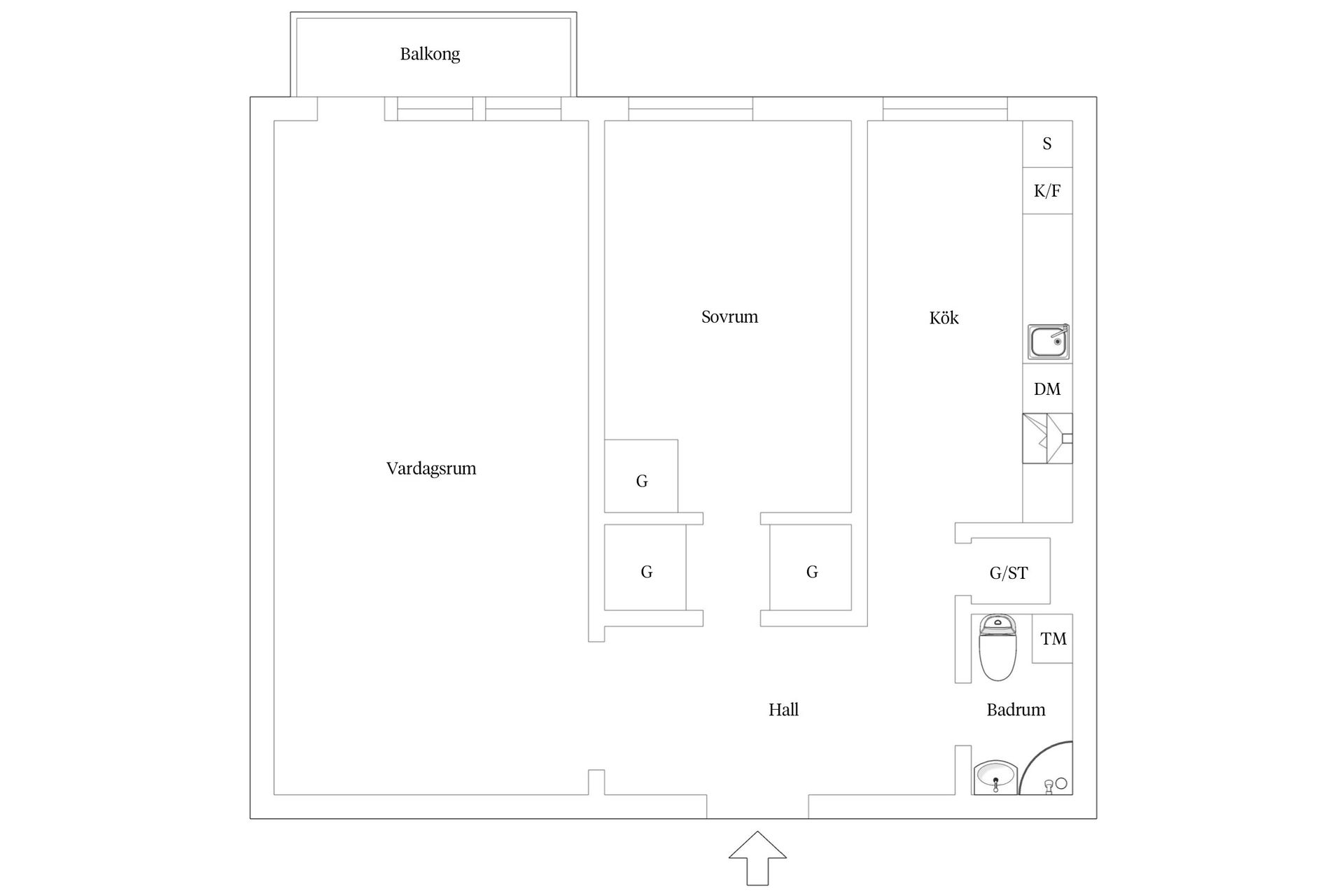 Bostadsrätt, Lagerströmsplatsen 4, Olskroken, Göteborg