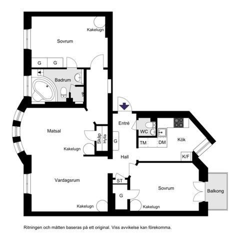 Bostadsrätt, Parmmätargatan 22, 3 tr, Kungsholmen, Stockholm