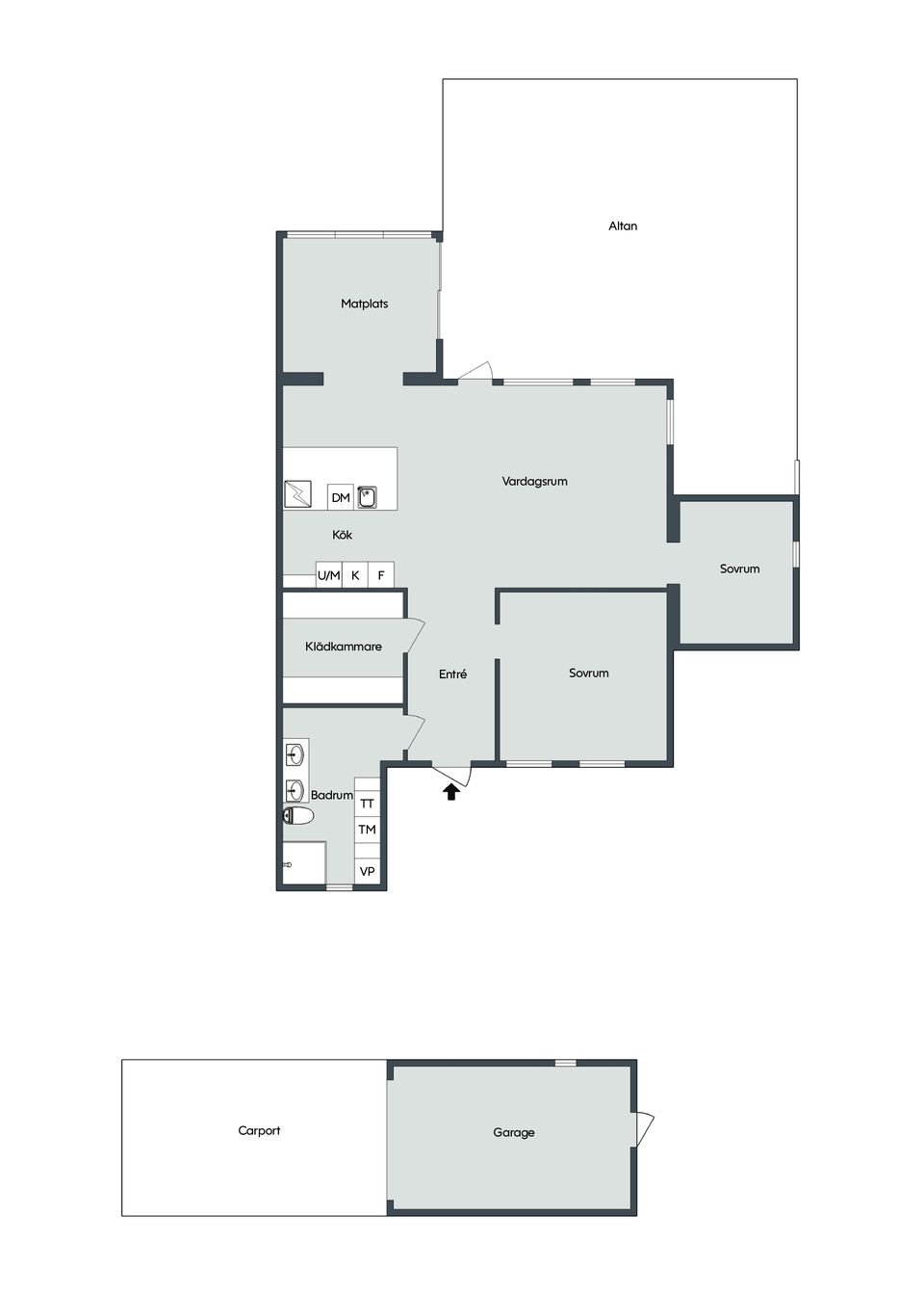 Bostadsrätt, Radhus, Tätörtsvägen 7B, Kristianstad