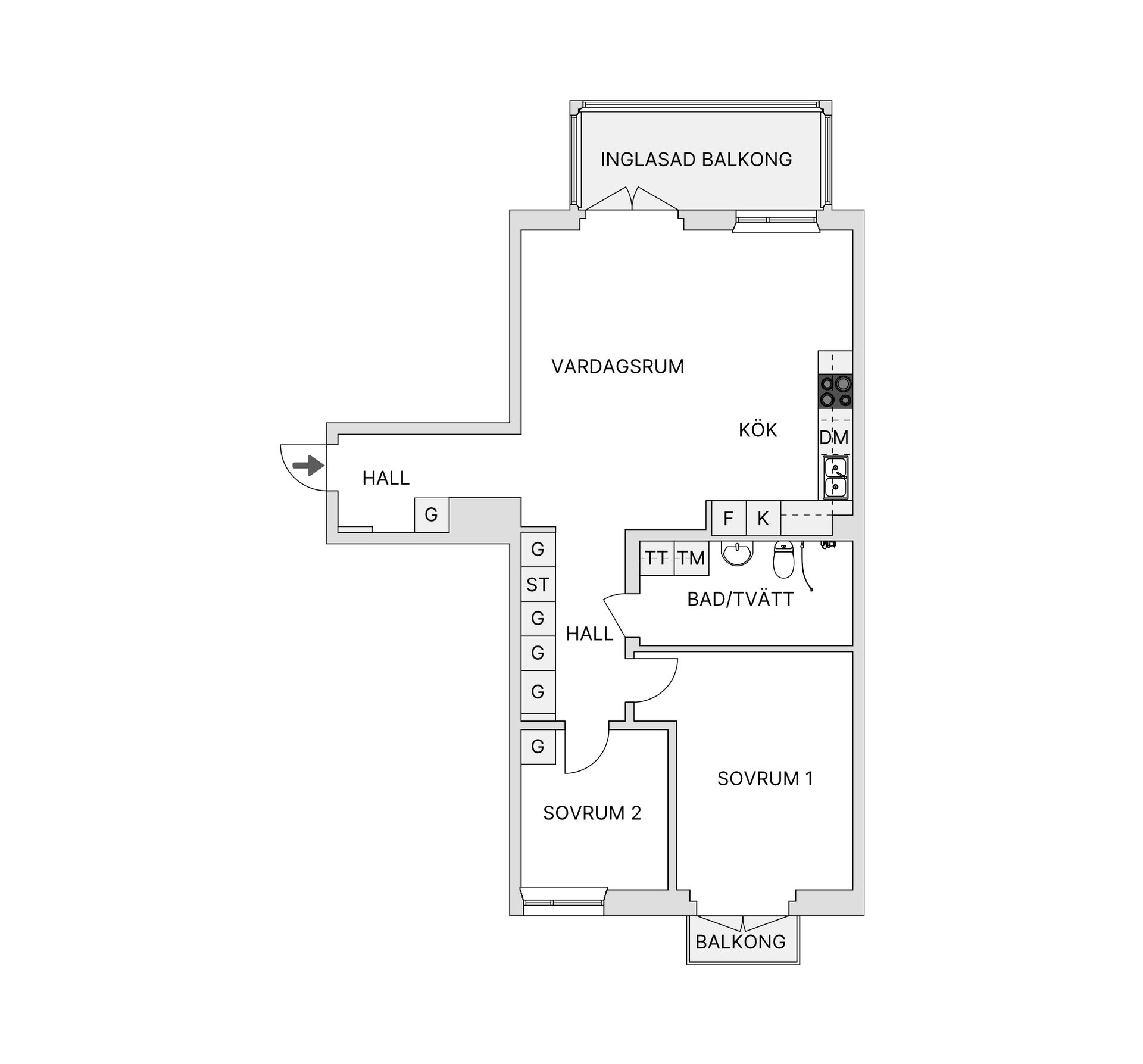 Bostadsrätt, Långängen 1B, Centrala Hisingen Kvillebäcken, Göteborg