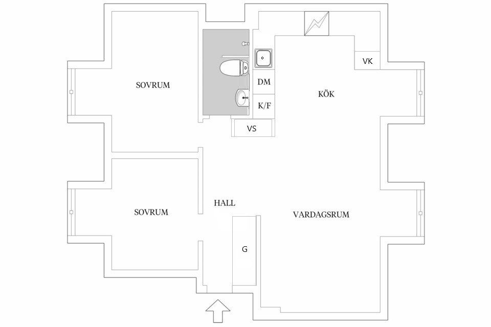 Bostadsrätt, Nynäsvägen 361, Enskede - Gamla Enskede, Stockholm