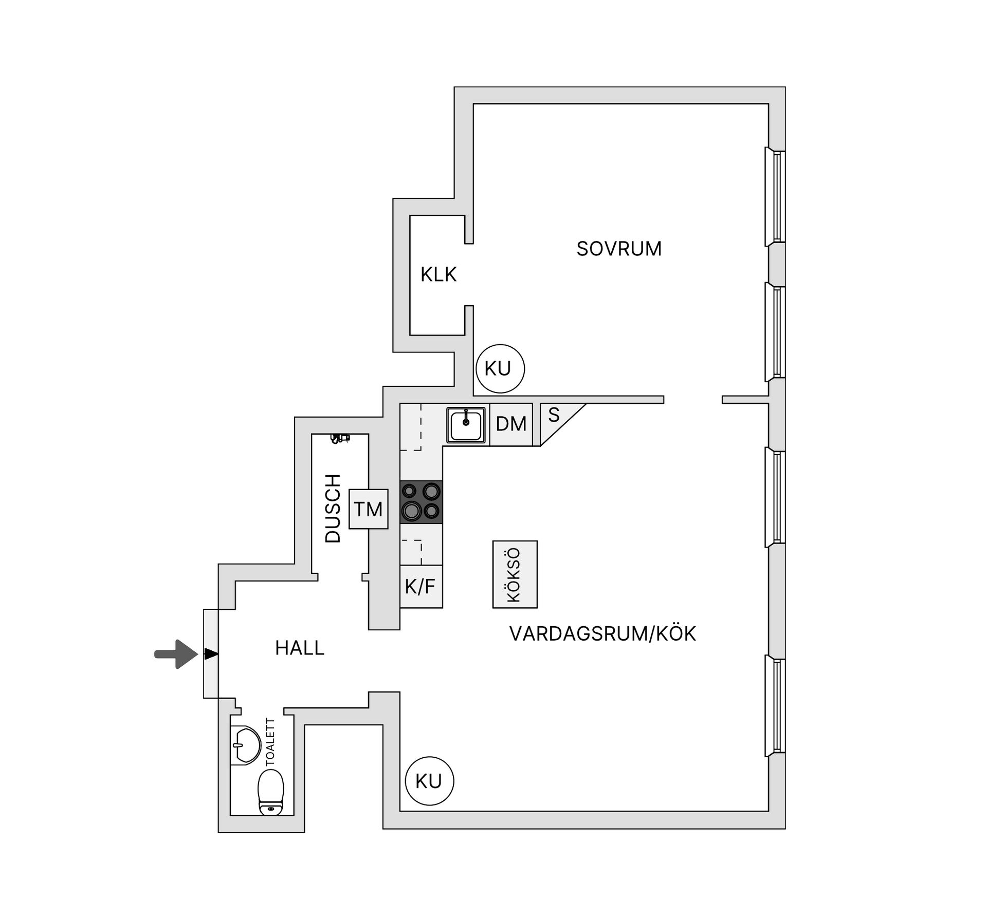 Bostadsrätt, Krukmakargatan 38, Södermalm - Mariatorget, Stockholm