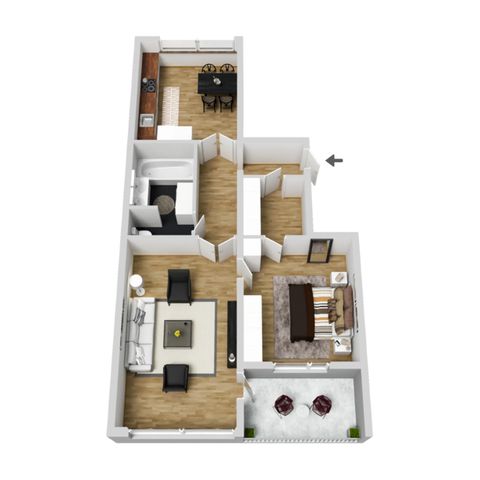 Bostadsrätt, Vänortsstråket 61B, Tureberg, Sollentuna