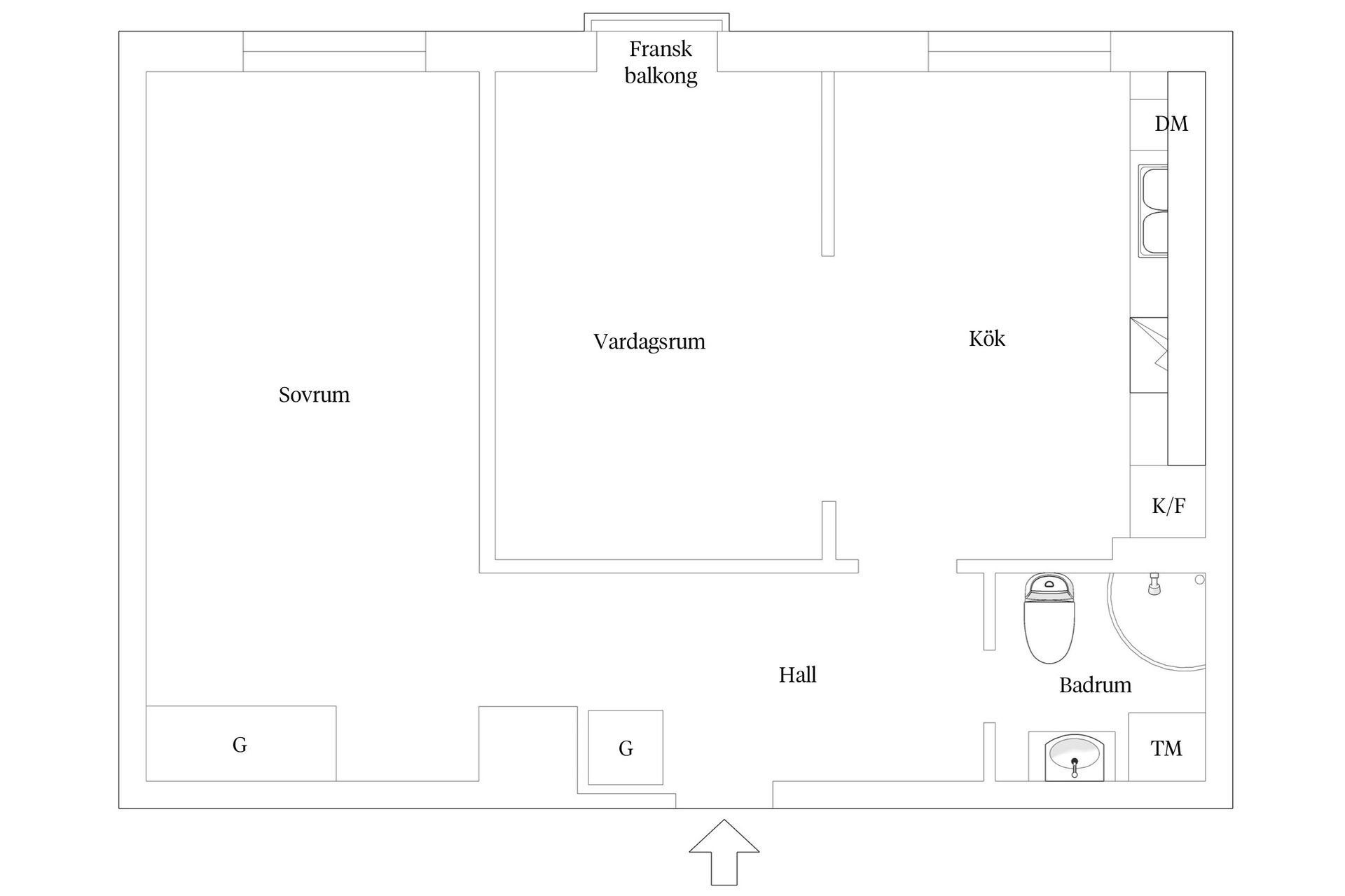Bostadsrätt, Norra Sjöbogatan 41, Sjöbo, Borås