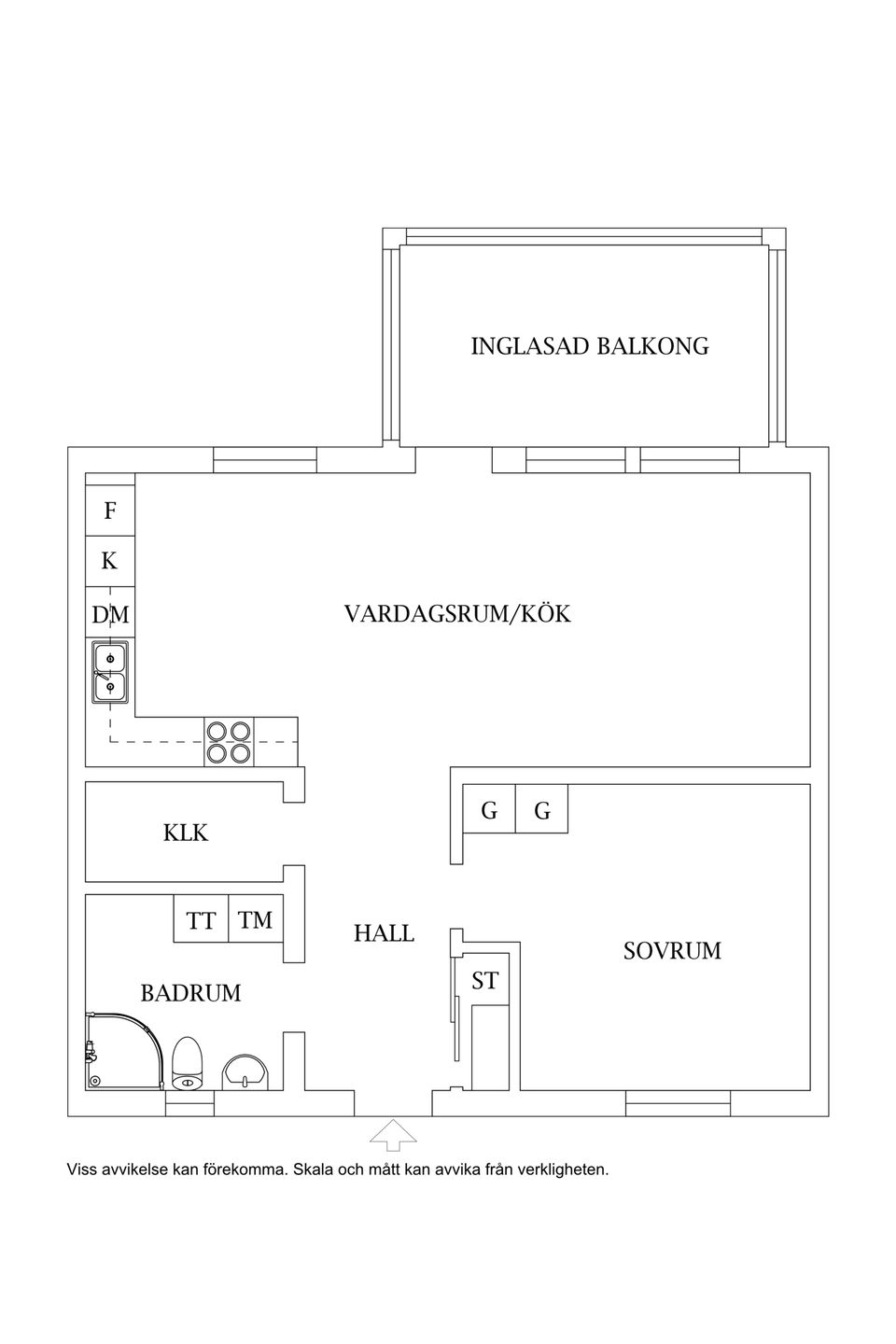 Bostadsrätt, Skogsmyrgatan 27 H, Hällbacken, Luleå