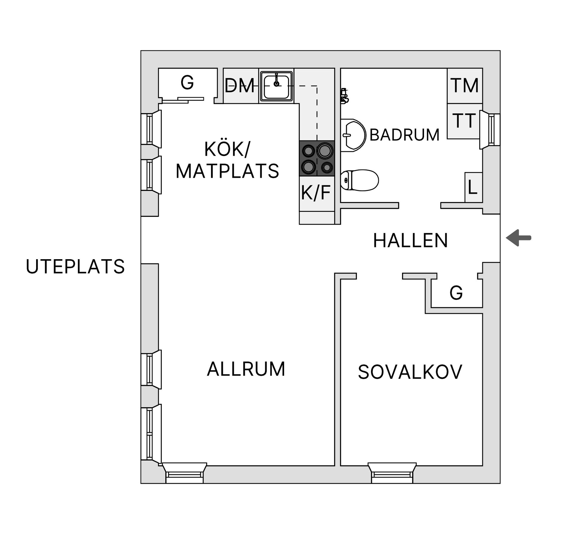 Bostadsrätt, Soldatvägen 29, Viby, Sollentuna