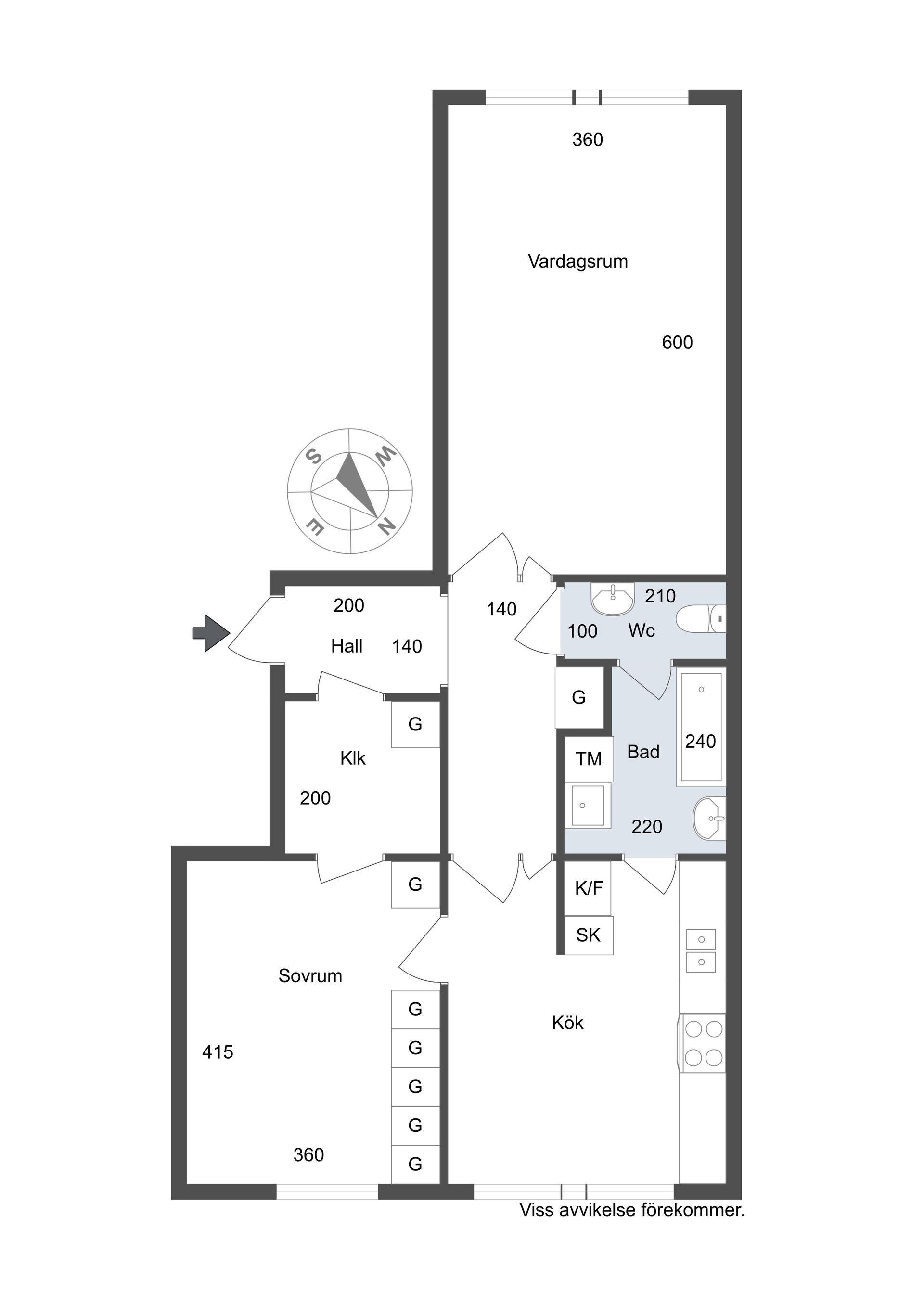 Bostadsrätt, Vänortsstråket 59C, Tureberg, Sollentuna