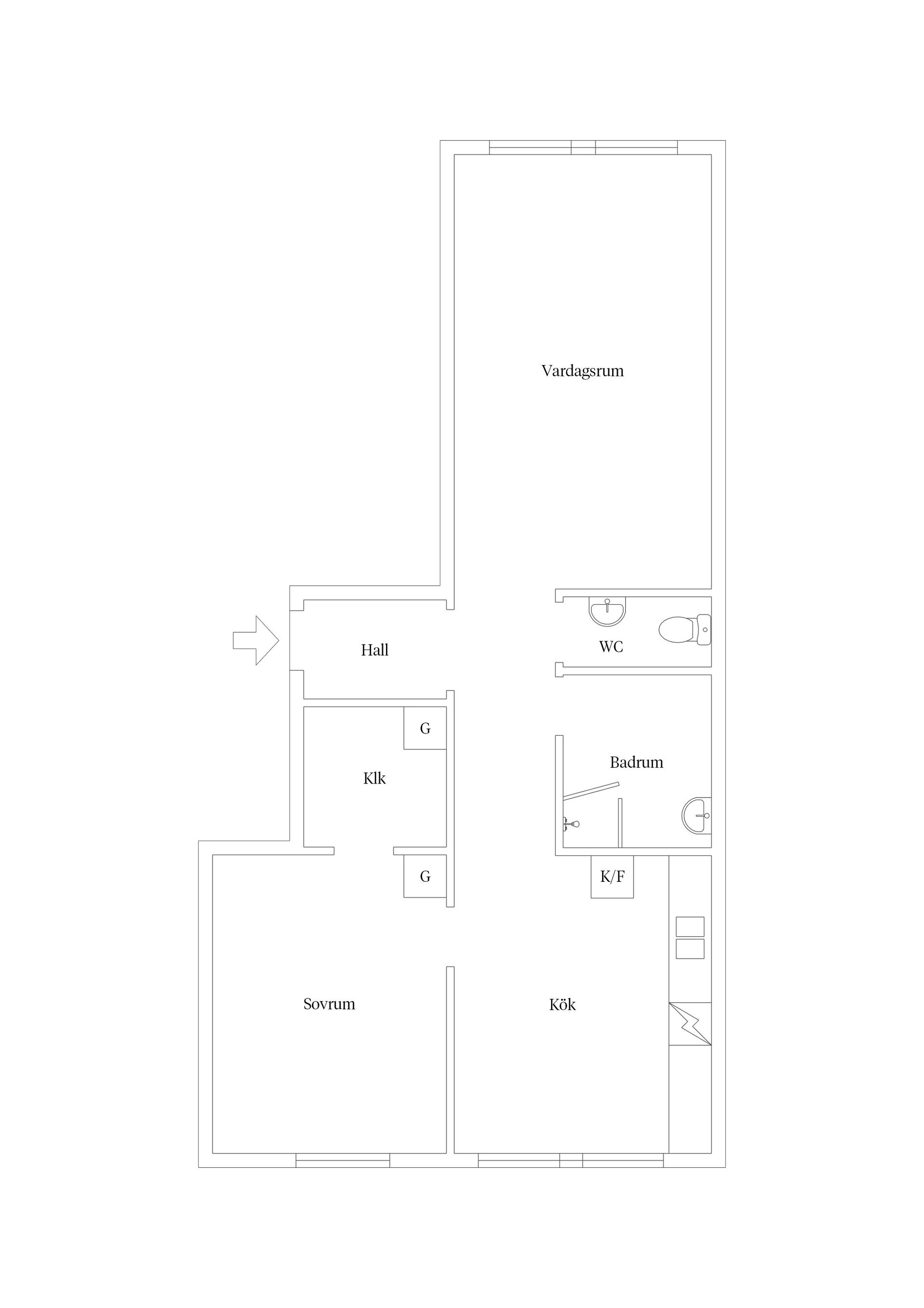 Bostadsrätt, Vänortsstråket 59C, Tureberg, Sollentuna