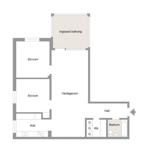 Bostadsrätt, Lagastigen 34, Värnamo