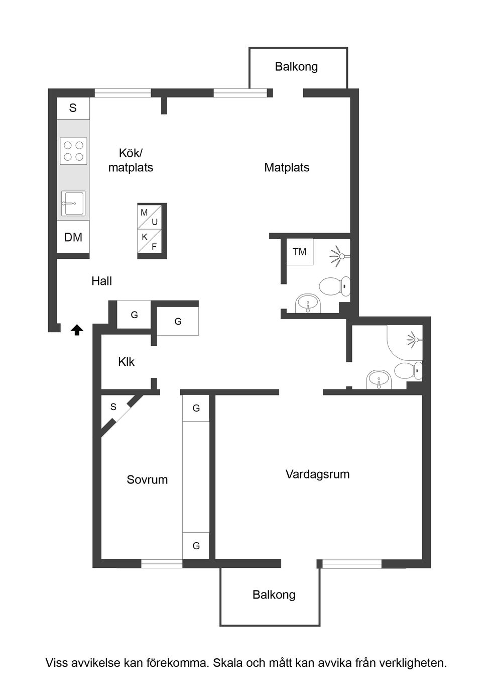 Bostadsrätt, Styrestagatan 2, Oxelbergen, Norrköping
