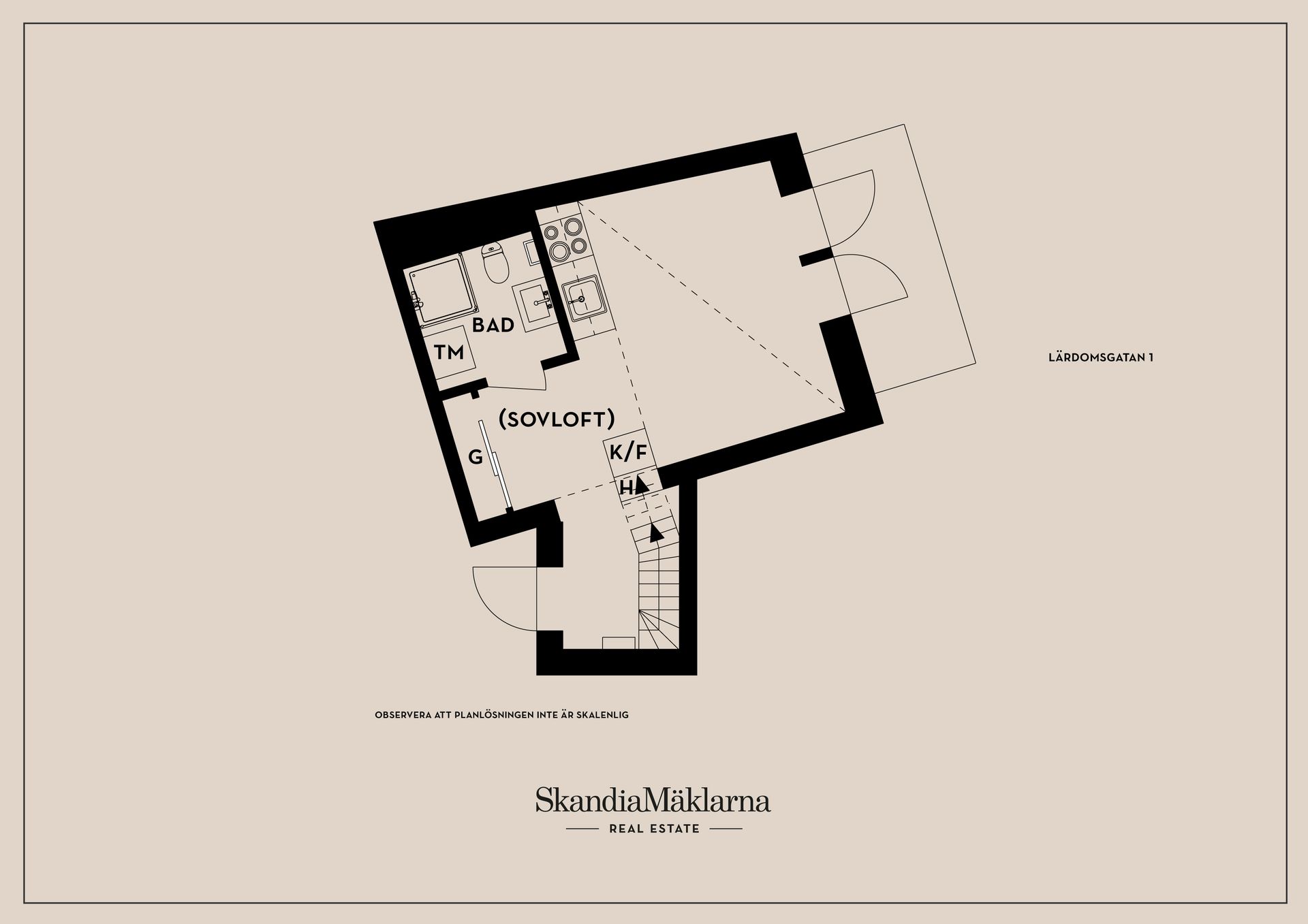 Bostadsrätt, Lärdomsgatan 1, Vallastaden, Linköping
