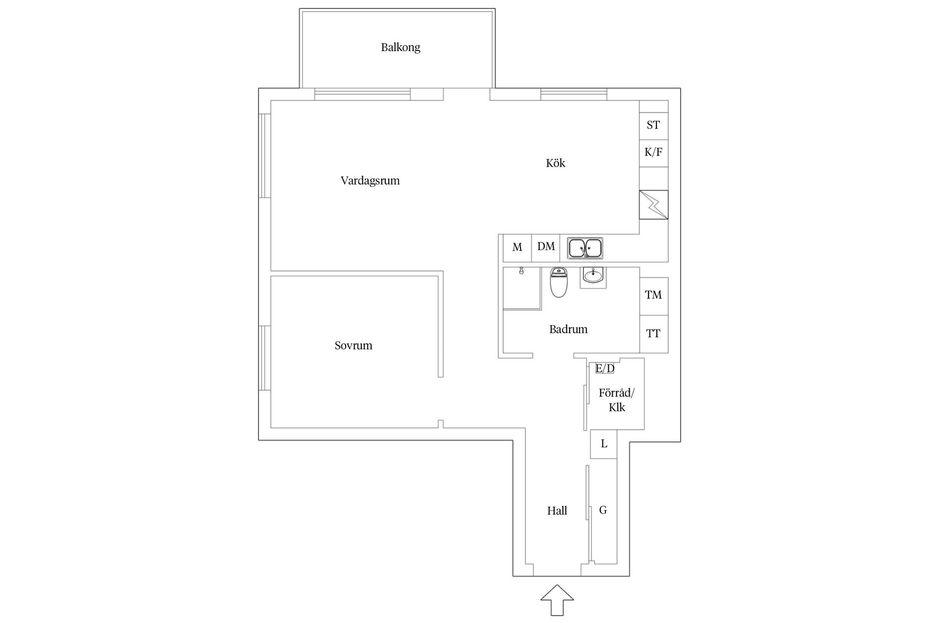 Bostadsrätt, Kalkstensvägen 4, Kalkbrottet, Malmö
