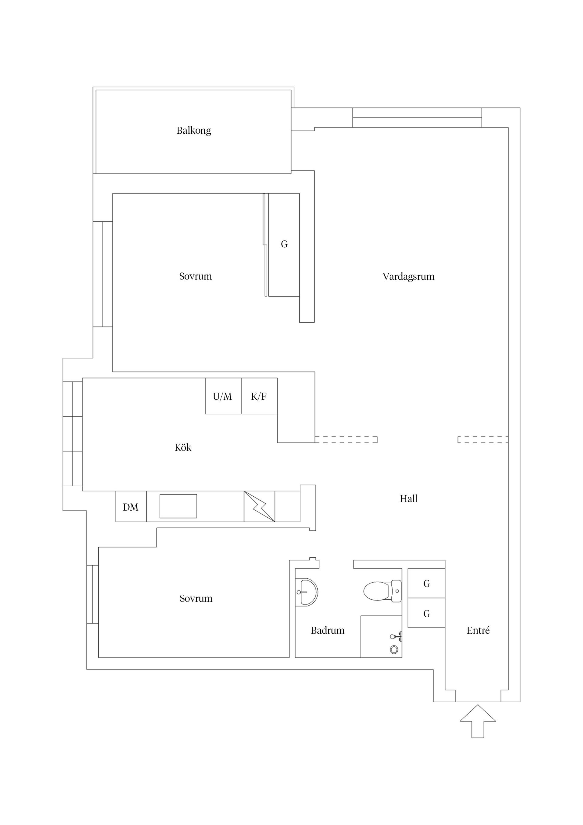 Bostadsrätt, Tessins väg 14, Ribersborg, Malmö