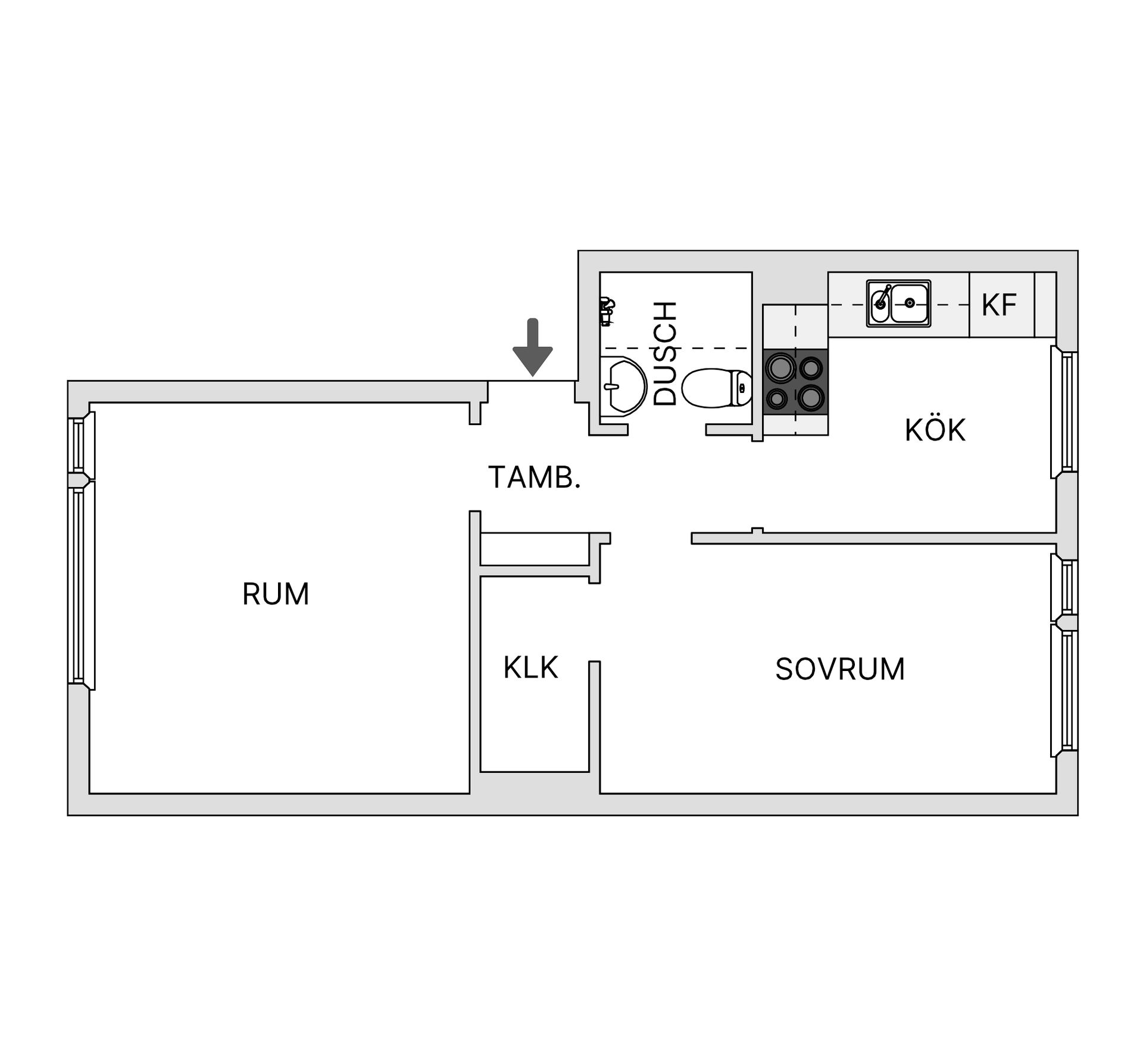 Bostadsrätt, Rambergsvägen 25C, Centrala Hisingen, Göteborg
