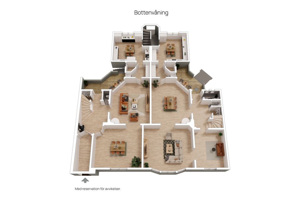 Villa, Prinsgatan 7, Centralt väster vid Karl-Johanparken, Örebro