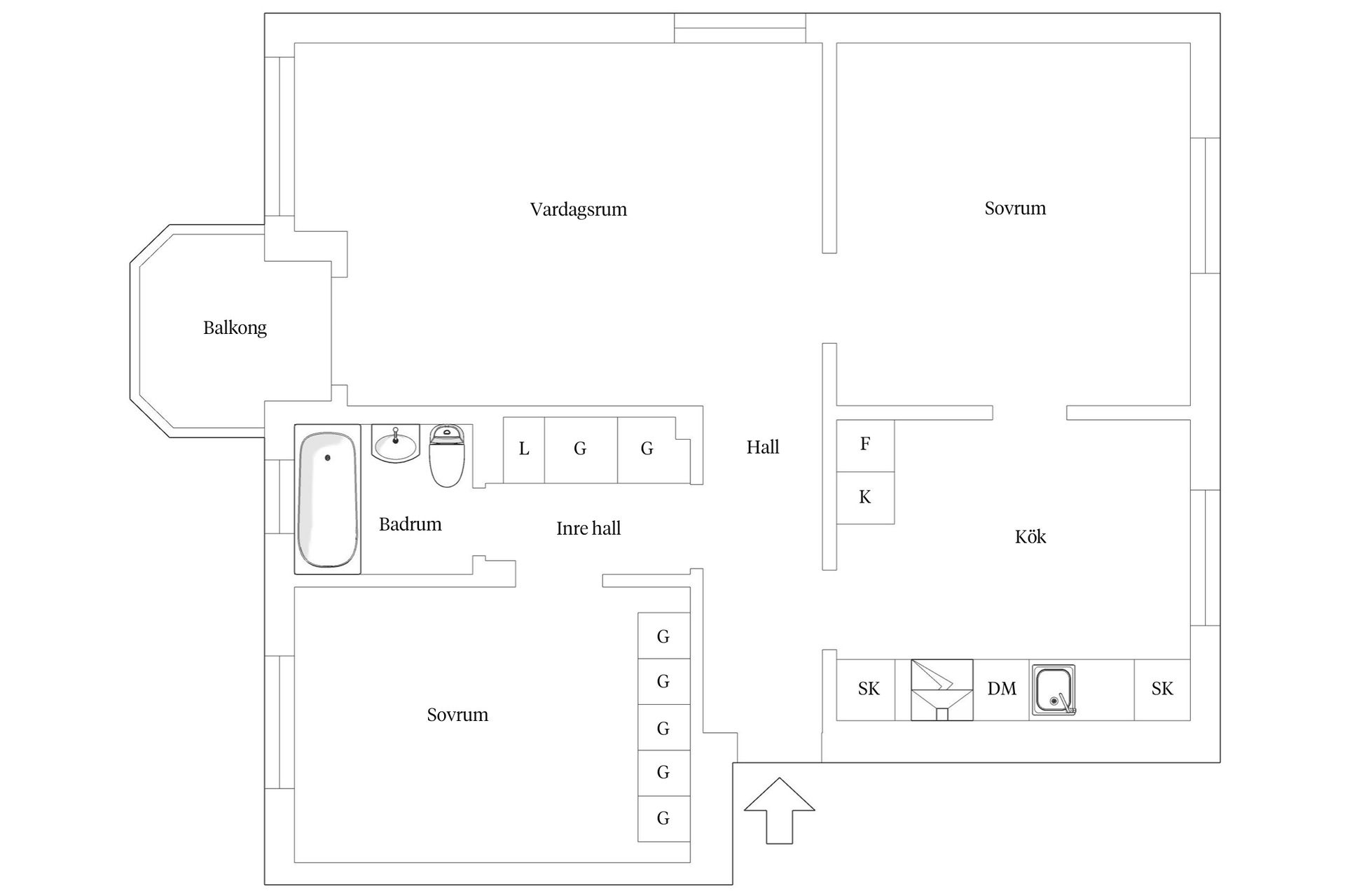 Bostadsrätt, Paternostervägen 64, Hammarbyhöjden, Stockholm