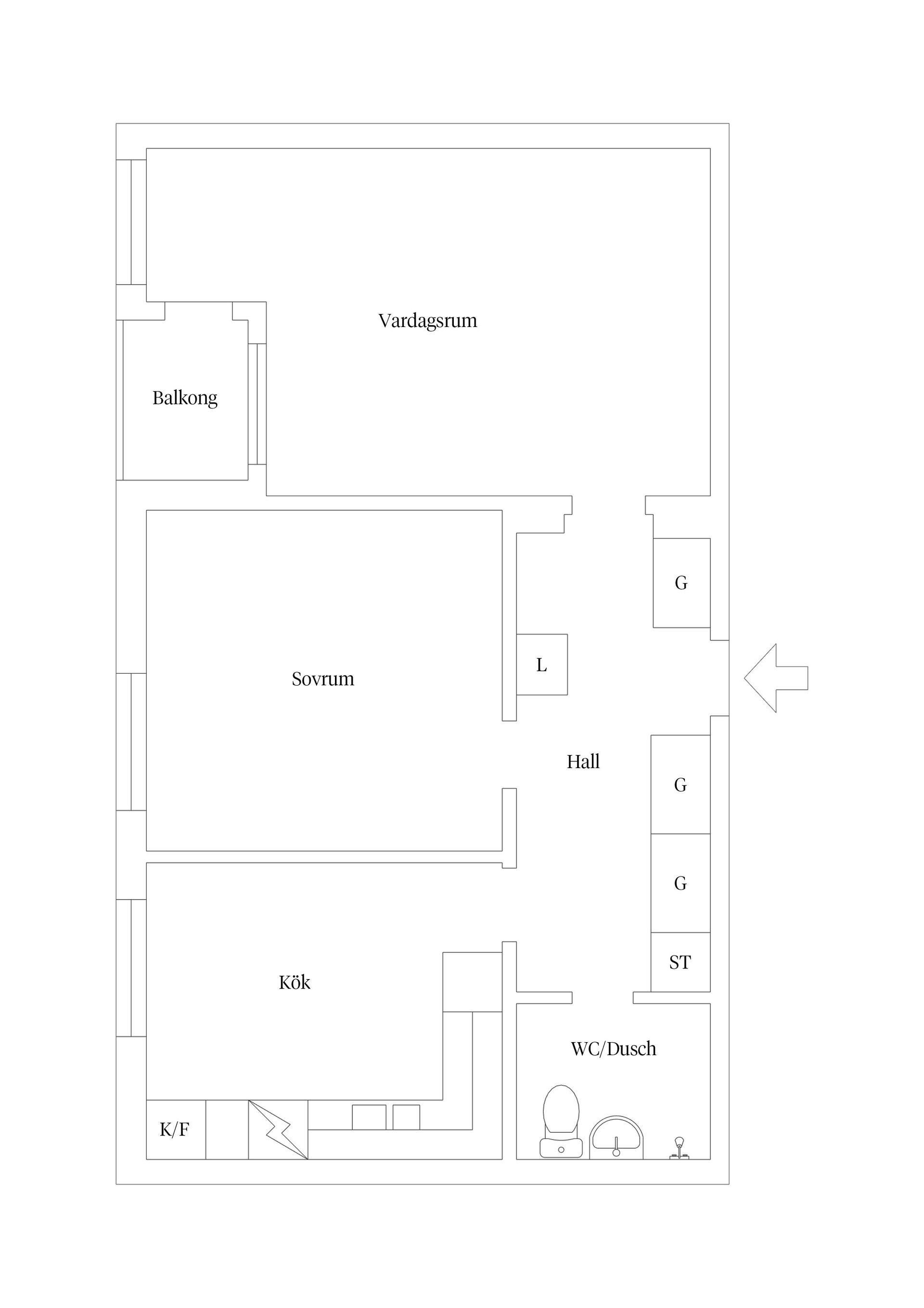 Bostadsrätt, Munkhagsgatan 74, Johannelund, Linköping