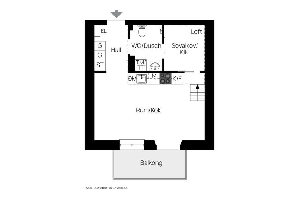 Bostadsrätt, Östra Kasernvägen 5A, lgh 1203, Rindö hamn, Vaxholm