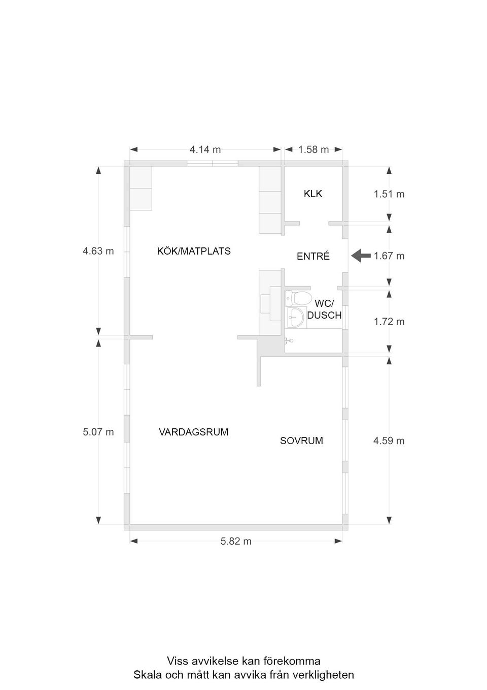 Fritidshus, Orrvägen 8, Hycklinge, Kinda