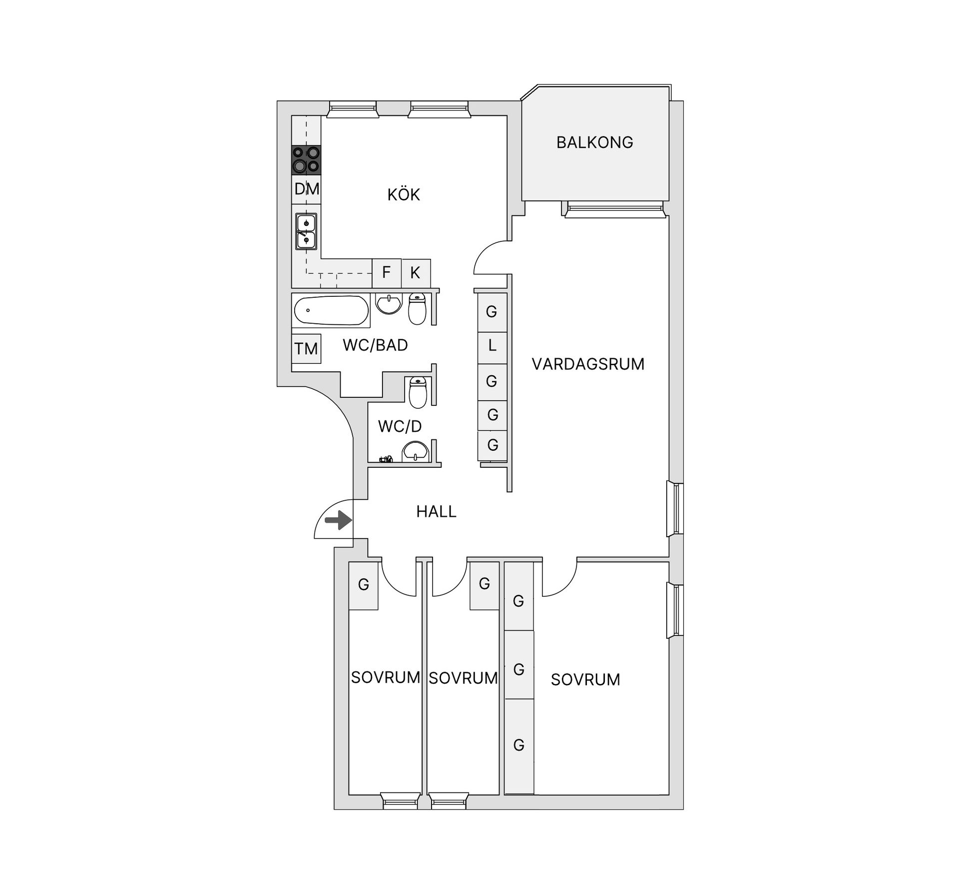 Bostadsrätt, Myggdalsvägen 118, Tyresö Centrum, Tyresö