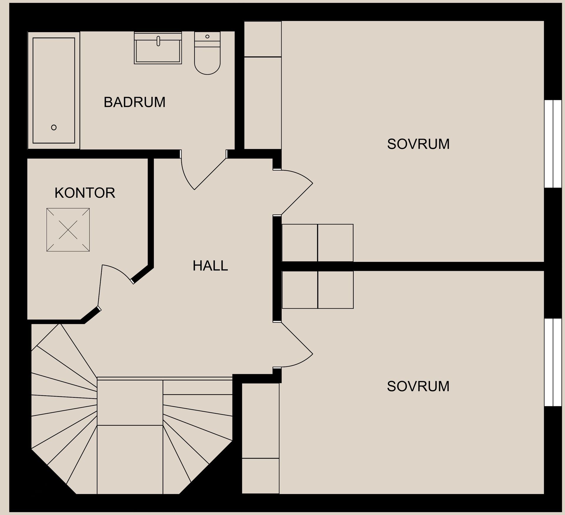 Radhus, Ljuragatan 40A, Ljura, Norrköping