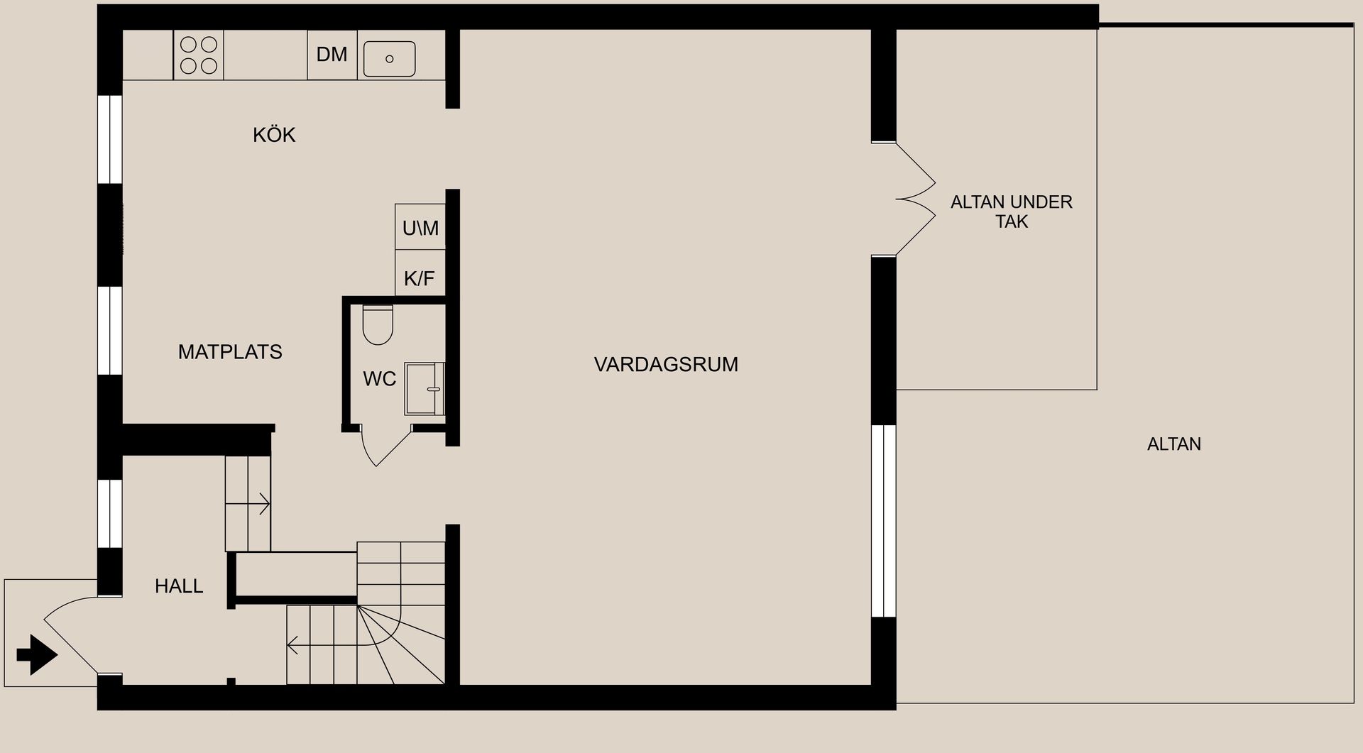 Radhus, Ljuragatan 40A, Ljura, Norrköping