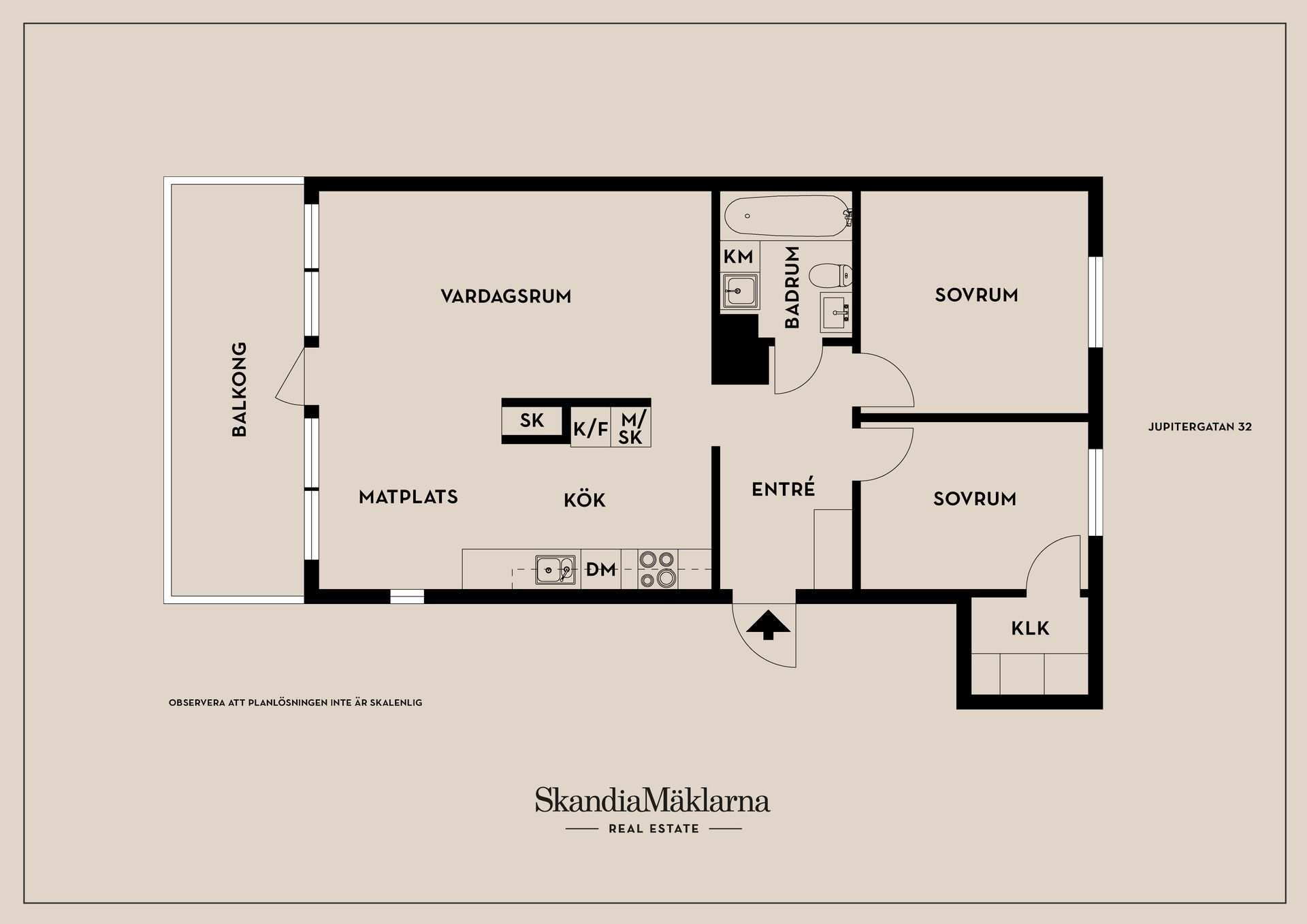 Bostadsrätt, Jupitergatan 32, Bergsjön, Göteborg