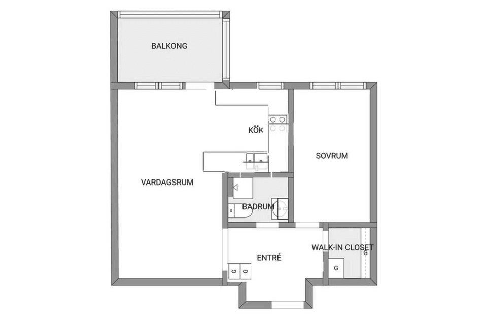 Bostadsrätt, Millåkersgatan 13A, Centrala Mora, Mora