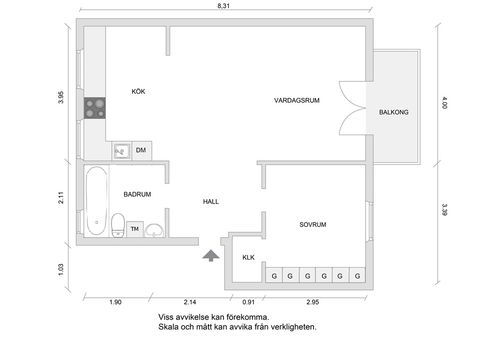 Bostadsrätt, Tornstigen 22B, Centrala Sundbyberg, Sundbyberg