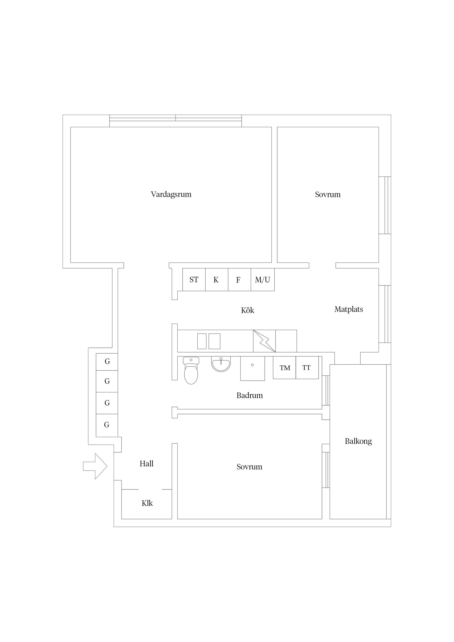 Bostadsrätt, Fyrislundsgatan 40, Årsta, Uppsala