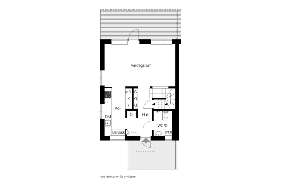 Bostadsrätt, Lägerhöjdsgatan 7A, Norrberget centralt i Vaxholm, Vaxholm