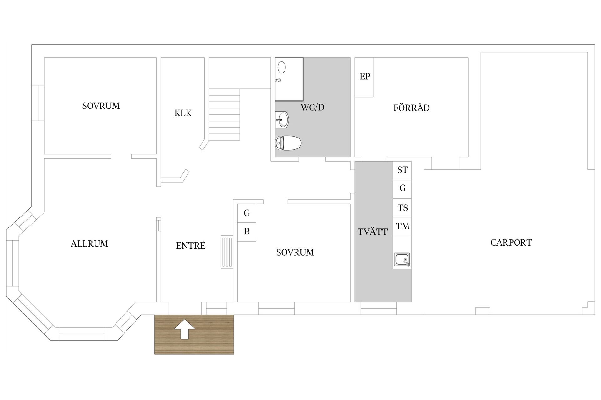 Villa, Båtsman dubbels gata 2, Backatorp, Göteborg