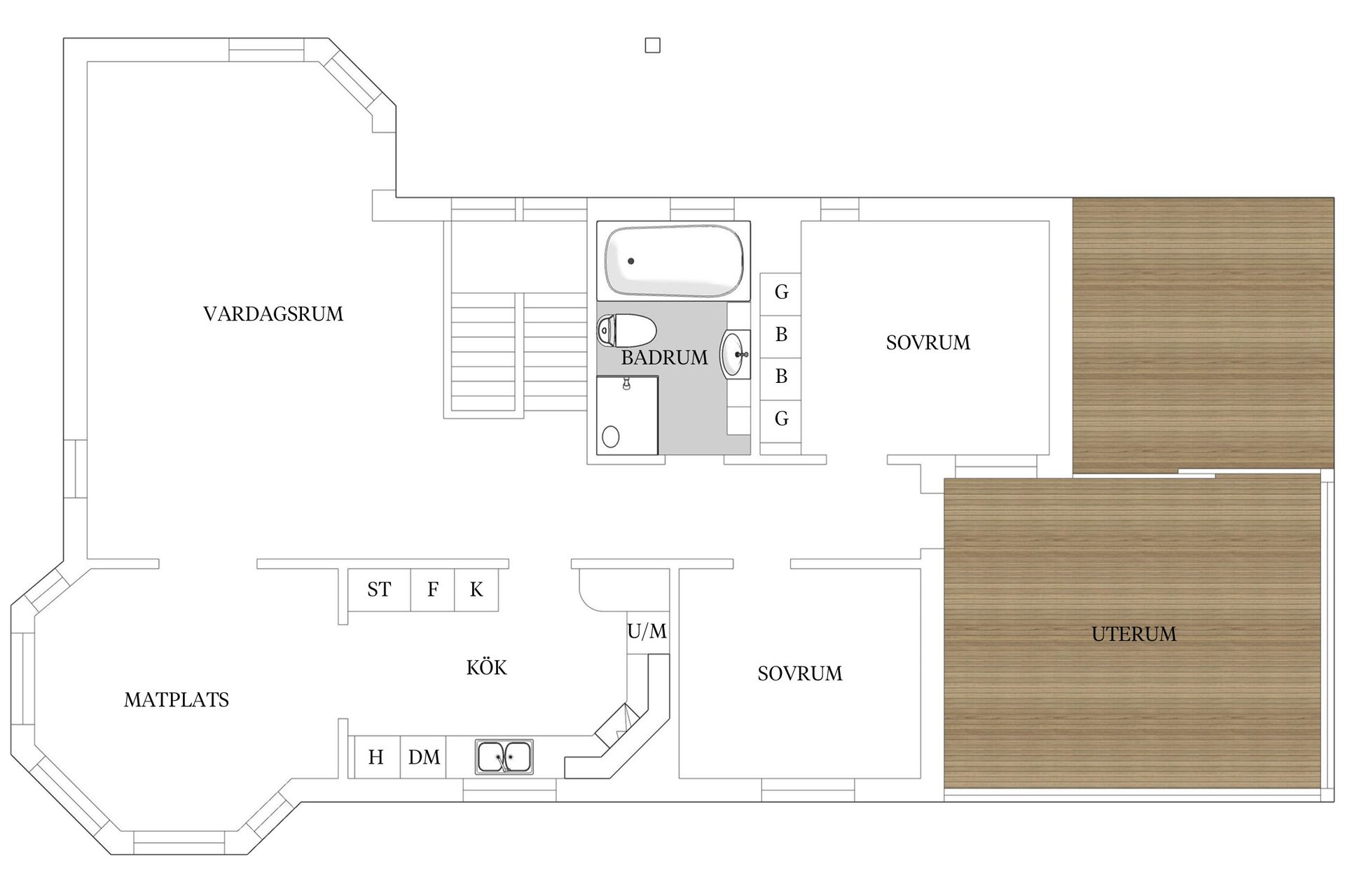 Villa, Båtsman dubbels gata 2, Backatorp, Göteborg