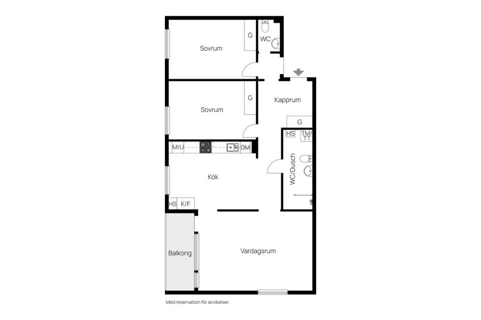 Bostadsrätt, Prästslättsvägen 14, Prästslätten, Karlshamn