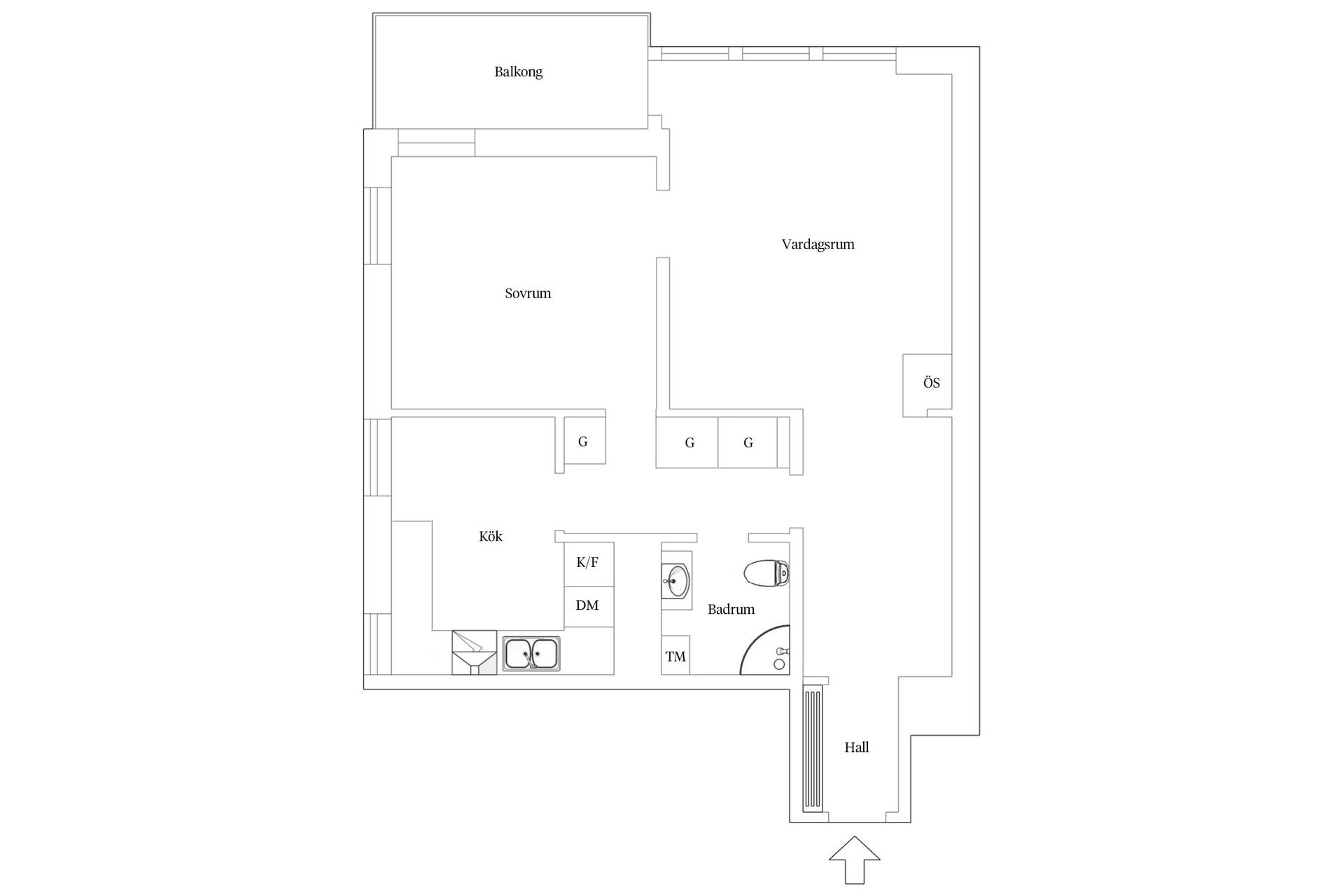 Bostadsrätt, Vitalisvägen 12, Fredhäll, Stockholm