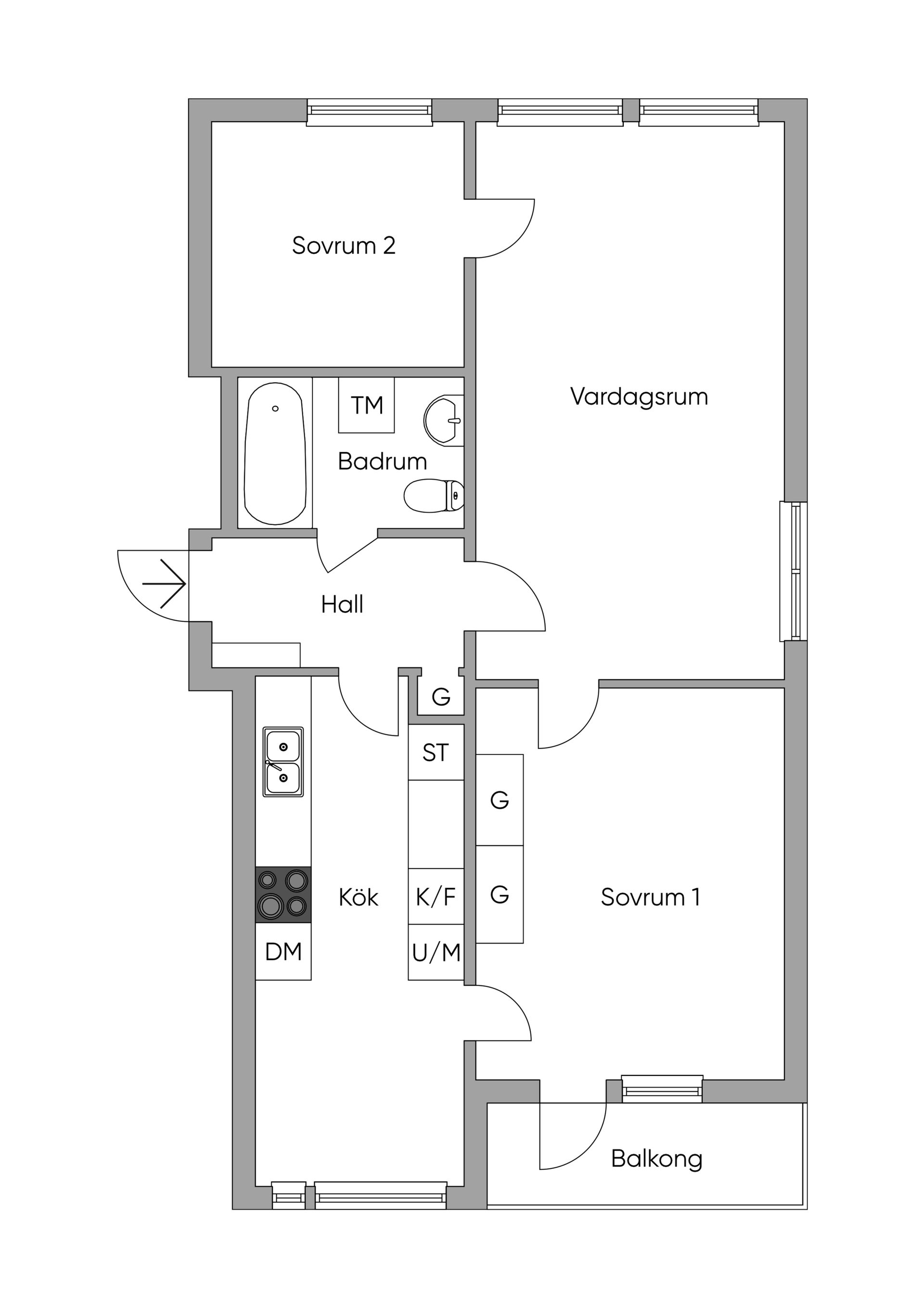 Bostadsrätt, Falkholmsgränd 13, Skärholmen, Stockholm
