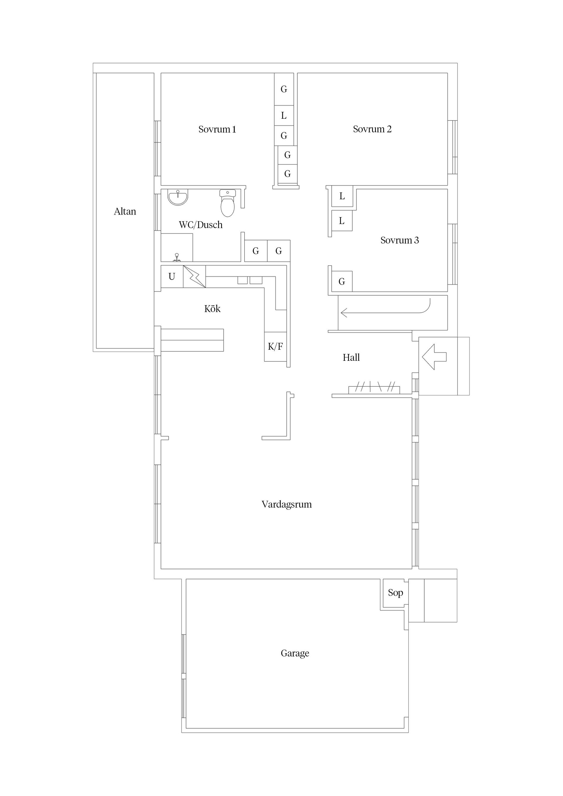 Villa, Skultunagränd 11, Brunnby Vik, Upplands Väsby